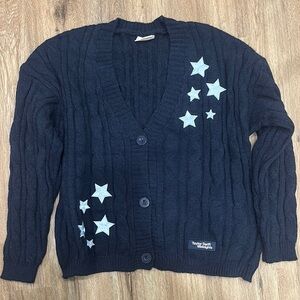 Taylor Swift “Midnights” Cardigan with Star Accents